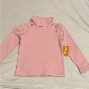 Pink Turtleneck Kids Shirt